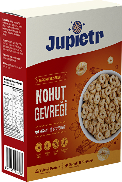 Picture of Jupietr Chickpea Cereal With Cinnamon And Sugar 300 G