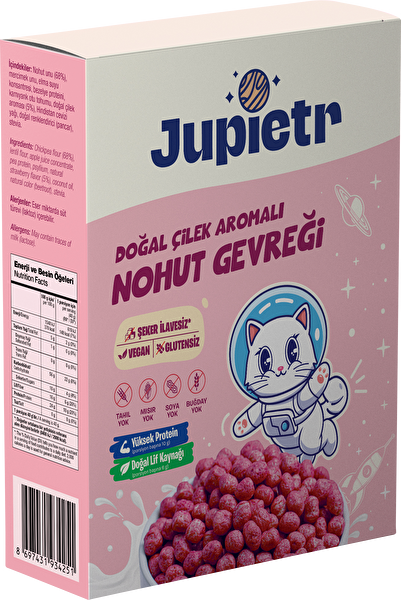 Picture of Jupietr Chickpea Cereal With Natural Strawberry Flavor 300 G