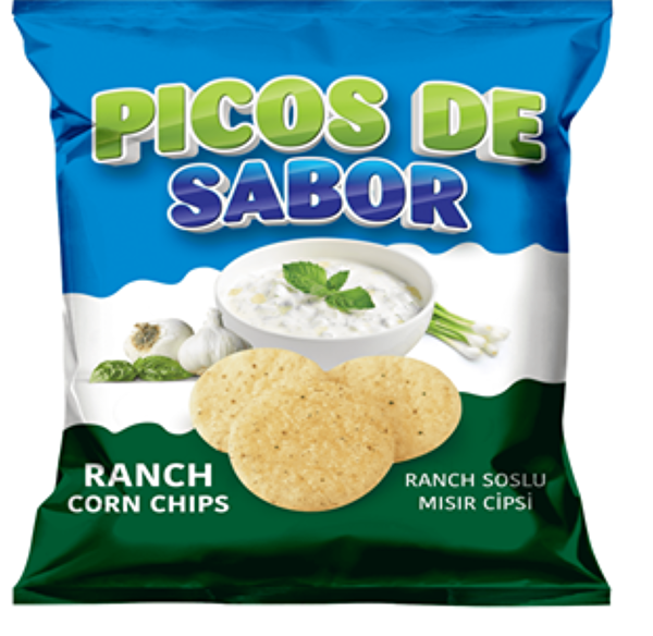 Picture of Picos De Sabor Corn Chips with Ranch Flavor 20 g