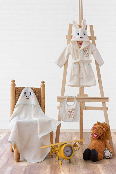 Picture of Cotton Box Baby Bathroom Set – Giraffe Cream