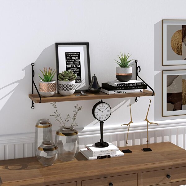 Picture of Decormet Seramoni Raf Seti 1 Raflı 200*720 Ceviz