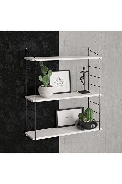 Picture of Decormet Armoni Raf Seti 3 Raflı 200*720  Beyaz