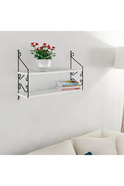 Picture of Decormet Seramoni Raf Seti 2 Raflı 200*720 Beyaz
