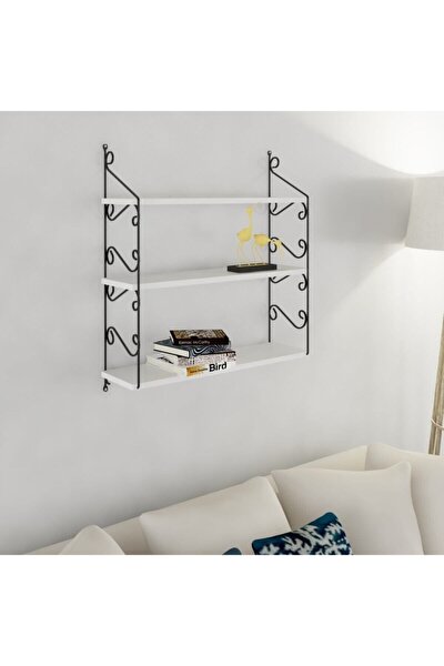 Picture of Decormet Seramoni Raf Seti 3 Raflı 200*720 Beyaz