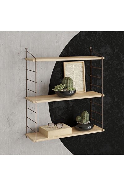 Picture of Decormet Armoni Raf Seti 3 Raflı 200*720 Safir Meşe - Malibu