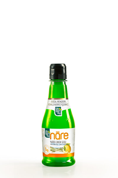 Picture of Doğanay Nare 100% Lemon Juice Green Plastic Bottle 250 Ml  