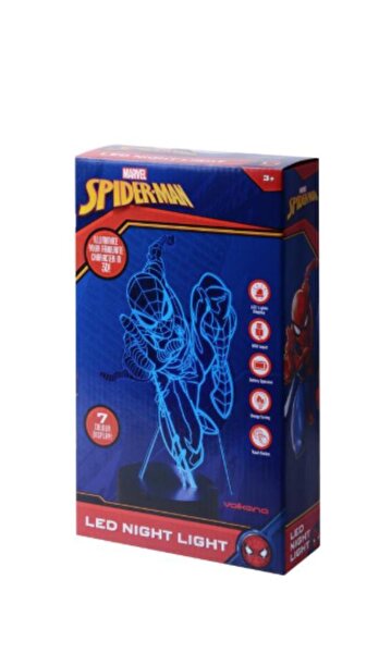 Picture of Disney Marvel Spiderman Örümcek Adam Gece Lambası 