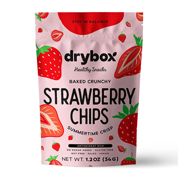 Picture of Drybox Dry Strawberry - cips doypack (34gr) 1,2OZ