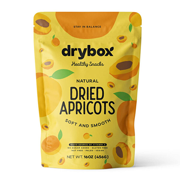 Picture of Drybox Dry apricot - doypack (456gr) 16OZ