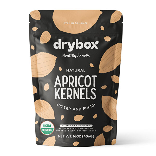 Picture of Drybox Bitter apricot kernel - doypack (456gr) 16OZ
