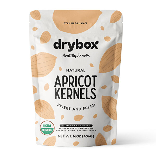 Picture of Drybox Sweet apricot kernel - doypack (456gr) 16OZ