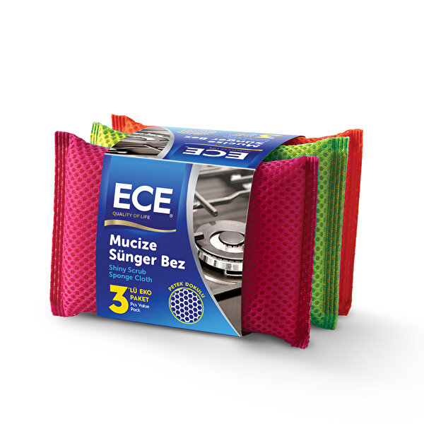 Picture of Ece Shıny Scrub Sponge Cloth 3pcs (64)