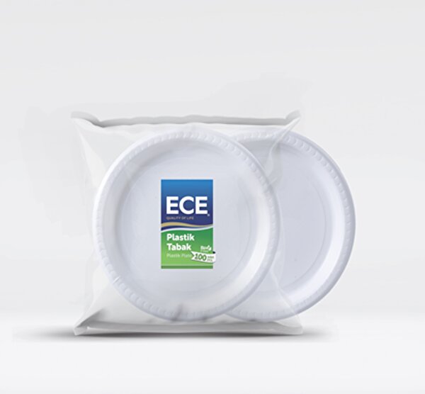 Picture of Ece Plastıc Plate 21cm 100pcs (20)