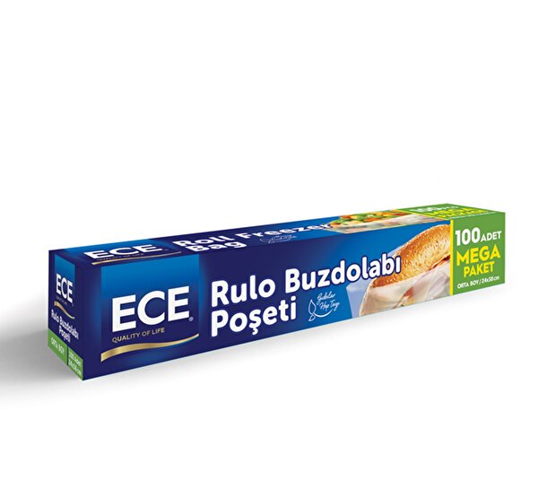 Picture of Ece Freezer Bag Medıum 100pcs Roll (30)