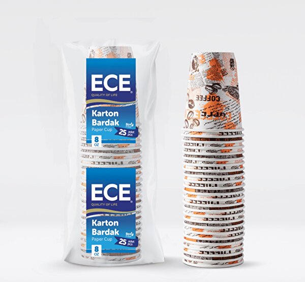 Picture of Ece 8 Oz Paper Cup 25pcs (30)