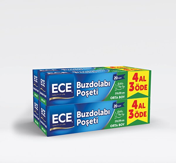 Picture of Ece Freezer Bag Medıum Buy 4 Pay 3 (20x4) (64)