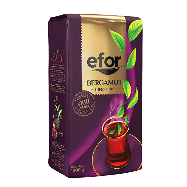 Picture of Efor Bergamot Flavored Turkish Black Tea 1000gr