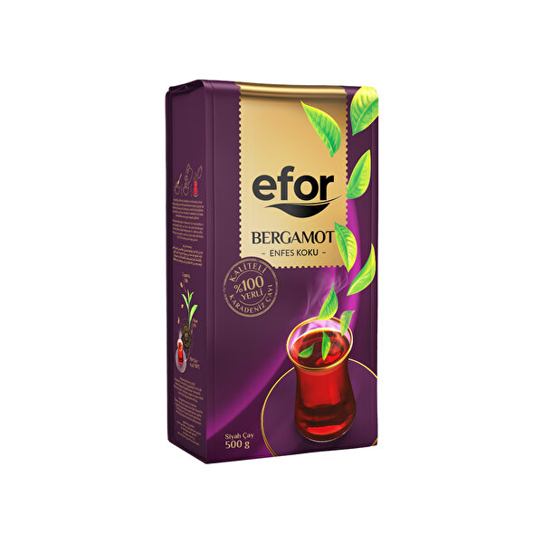 Picture of Efor Bergamot Flavored Turkish Black Tea 500gr