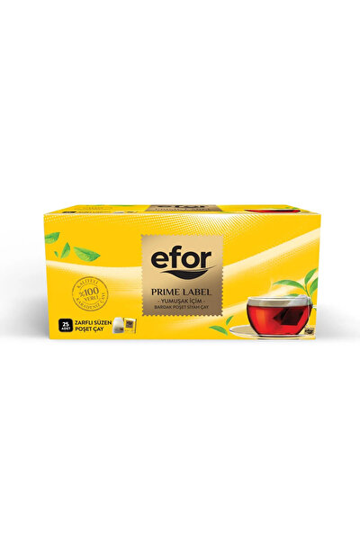 Picture of Efor Prime Label Turkish Black Tea 25x2gr Tea Bags