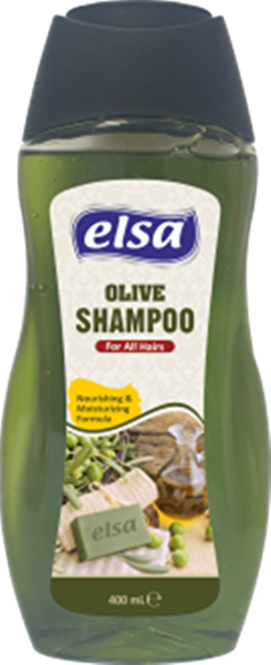 Picture of Elsa Shampoo 400 Ml Olive 12 Pcs