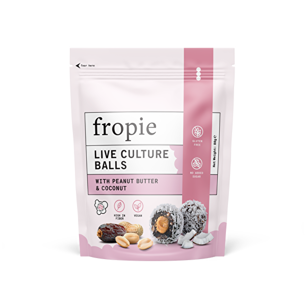 Picture of Fropie Live Culture Balls - Peanut Butter & Coconut