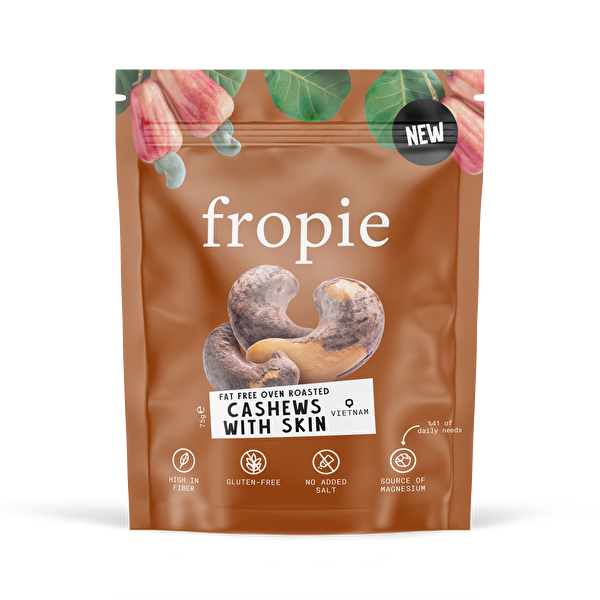 Picture of Fropie Fat Free Oven Roasted Cashews With Skin