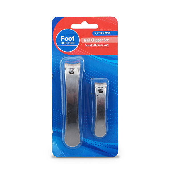 Picture of FOOT DOCTOR Nail Clipper Set 5,7cm ve 9 cm