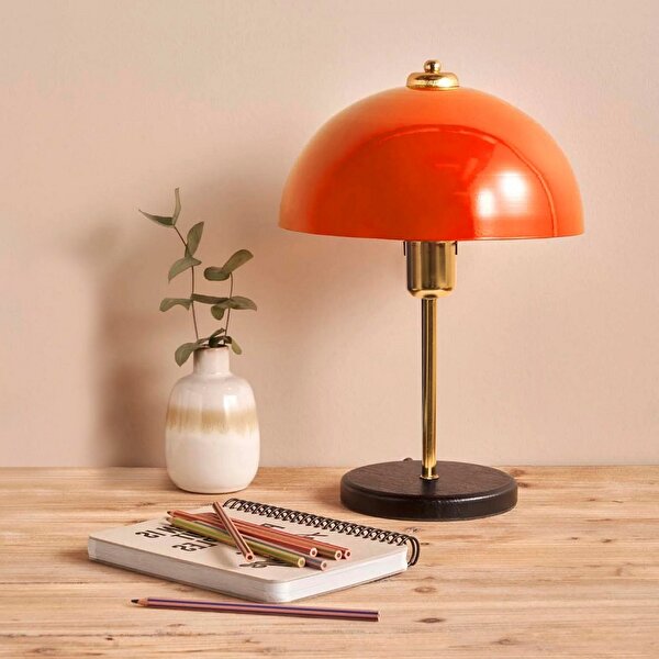 Picture of Homing Swiss Base Table Lamp - Orange Gold