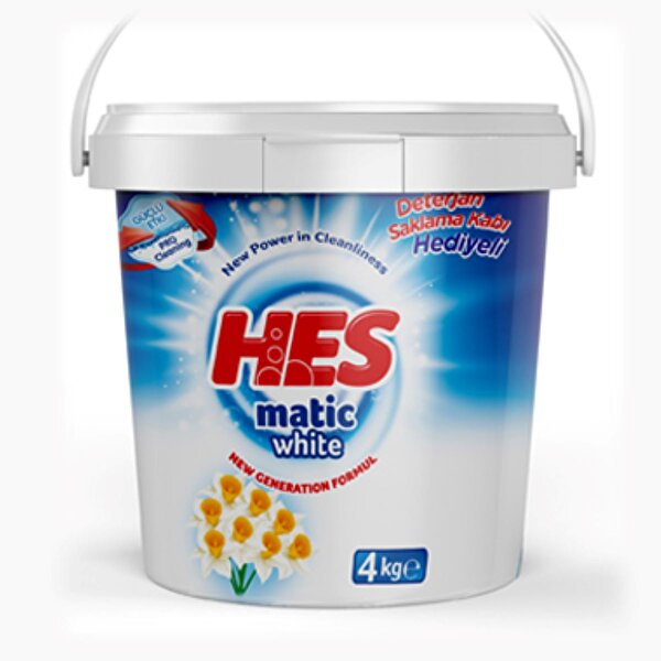 Picture of Hes Matik Laundry Detergent Whites 4kg Bucket