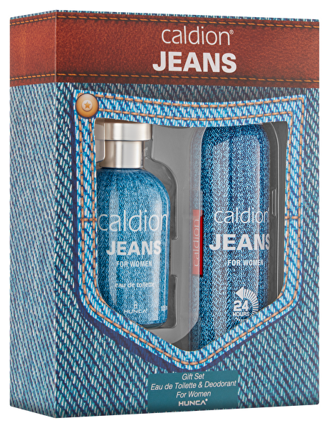Picture of CALDION JEANS GIFT SET (W) EDT+DEO