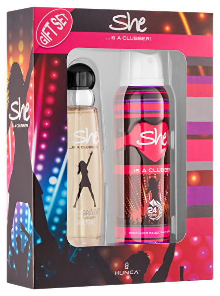 Picture of SHE CLUBBER GIFT SET (W) EDT+DEO