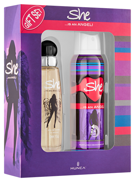 Picture of SHE ANGEL GIFT SET EDT+DEO 