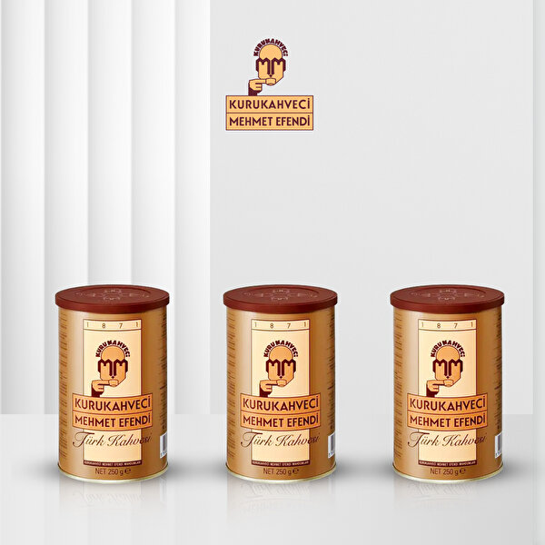 Kurukahveci Mehmet Efendi Türk Kahvesi 250 gr*3. ürün görseli