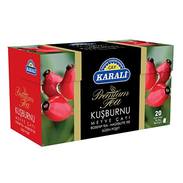 Picture of Karali Glass Sachet Herbal Tea Rosehip 20 pcs
