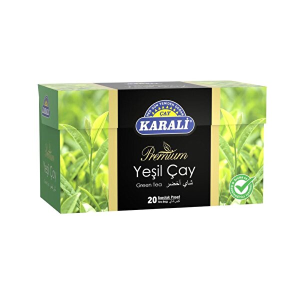 Picture of Karali Glass Sachet Herbal Tea Green Tea 20 pcs