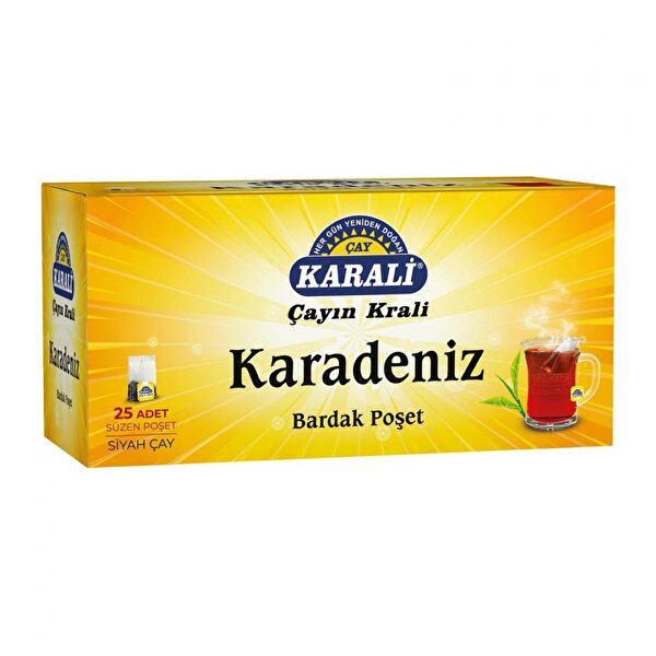 Picture of Karali Black Sea Glass Tea Bag 25 pcs