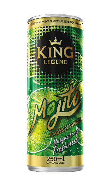 Picture of King Legend 250ml Mojıto Flavor Energy Drınk