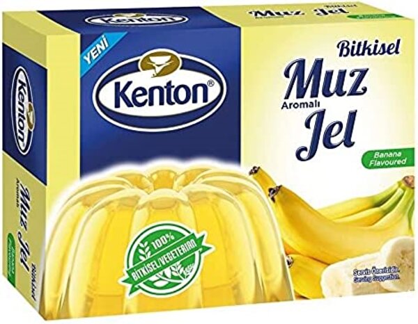 Picture of Kenton Vegetal Jelly Banana Flavoured 80 g 