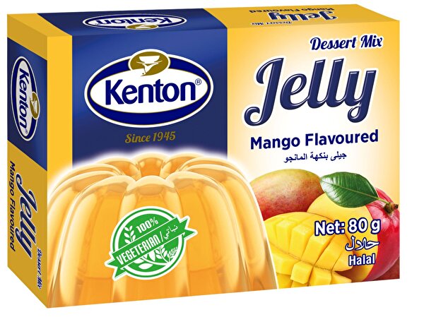 Picture of Kenton Vegetal Jelly Mango Flavoured 80 g 