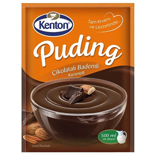 Picture of Kenton Chocolate Almond Caramel Pudding 100 g 