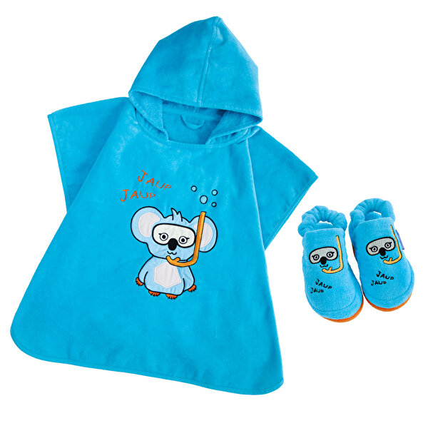 Milk&Moo Çocuk Panço ve Ev Terliği Cool Koala. ürün görseli