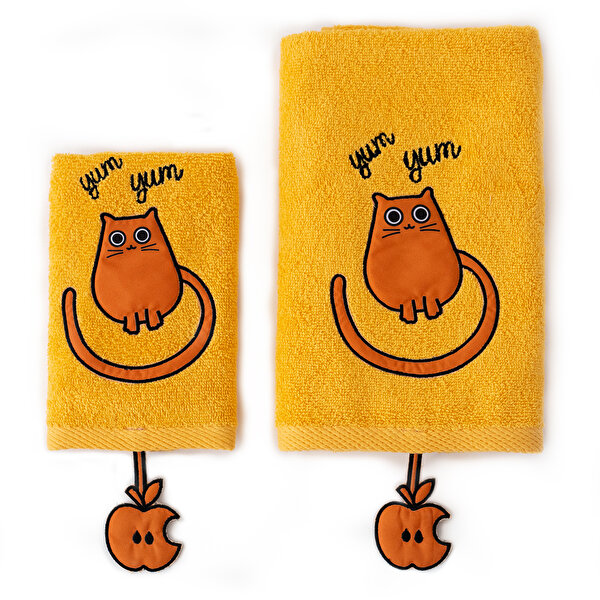 Picture of Milk&Moo Tombish Cat Baby Towel Set of 2