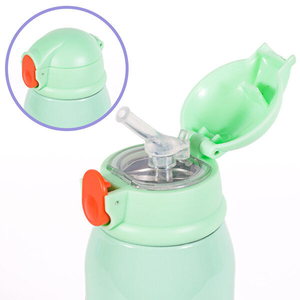 Milk&Moo Jungle Friends Yedek Matara Kapağı ve Matara İçi Pipet. ürün görseli