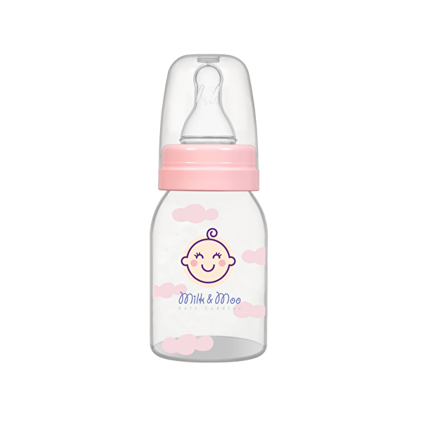 Picture of Milk&Moo PP Baby Bottle 125 ml Pink