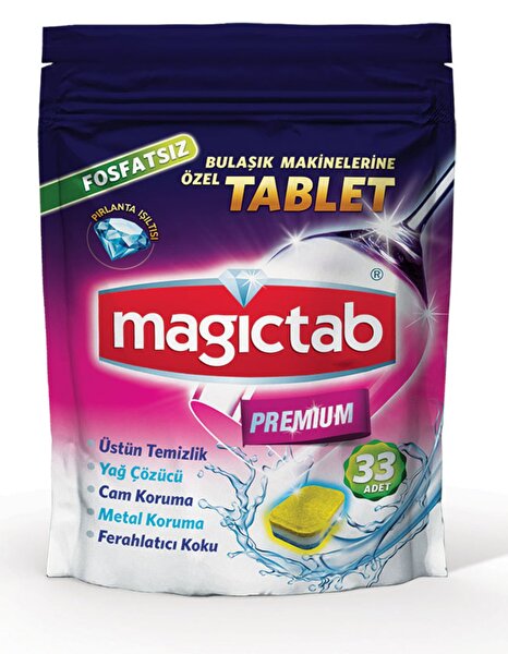 Picture of MAGICTAB Premium Dishwasher Tablet 33 Pieces