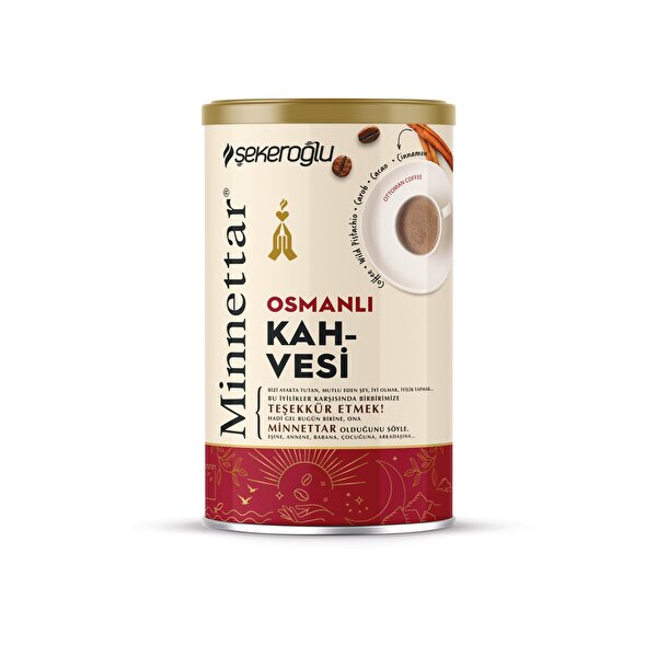 Picture of Mınnettar Ottoman Coffee 200 Gr Tin Box