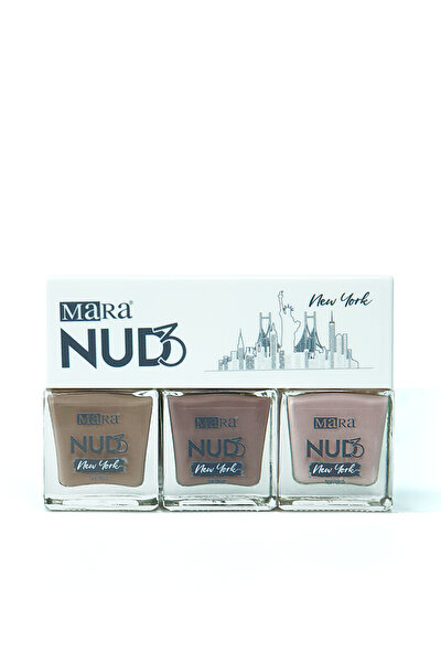 Picture of Mara Nude New York Nail Polish (Triple Single Cover)