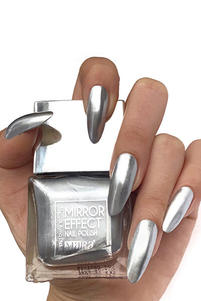 Picture of Mara Mirror Effect Nail Polish 15 Ml - Silver