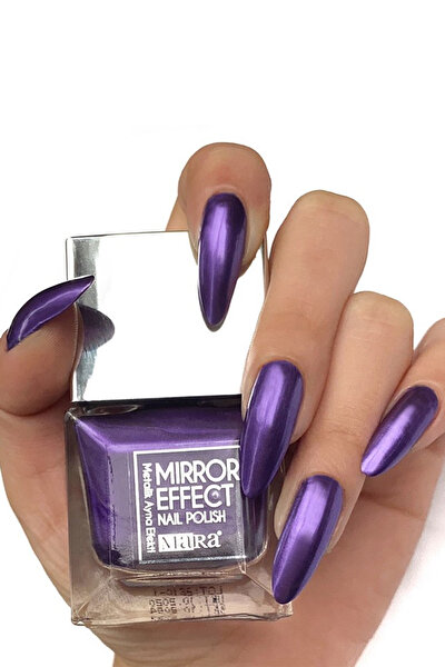 Picture of Mara Mirror Effect Nail Polish 15 Ml - Purple