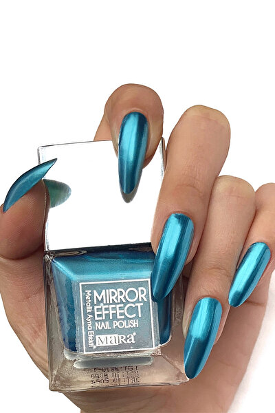 Picture of Mara Mirror Effect Nail Polish 15 Ml - Blue